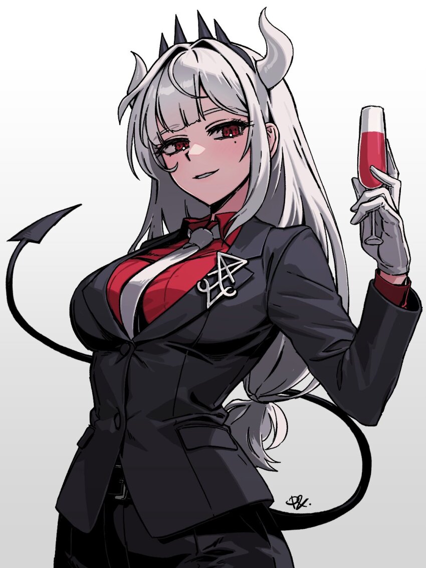 Lucifer (Helltaker) Rule 34 Image
