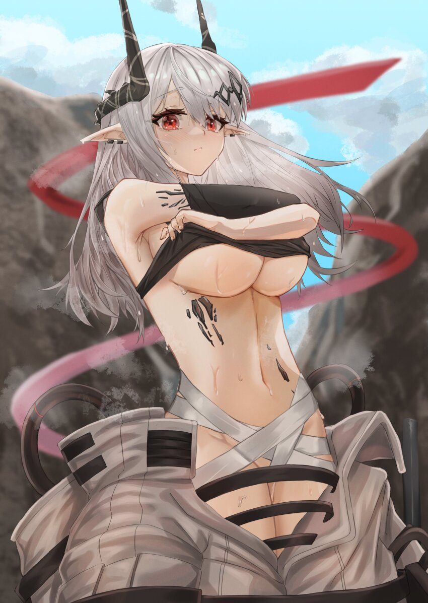 Mudrock (Arknights) Rule 34 Image