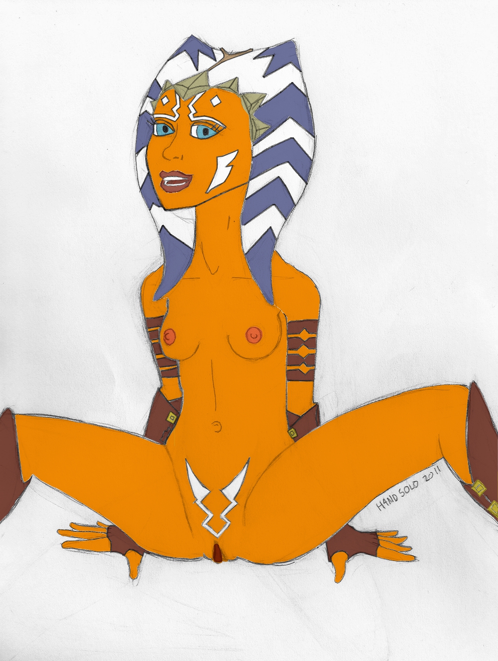 Ahsoka Tano (Clone Wars) Rule 34 Image