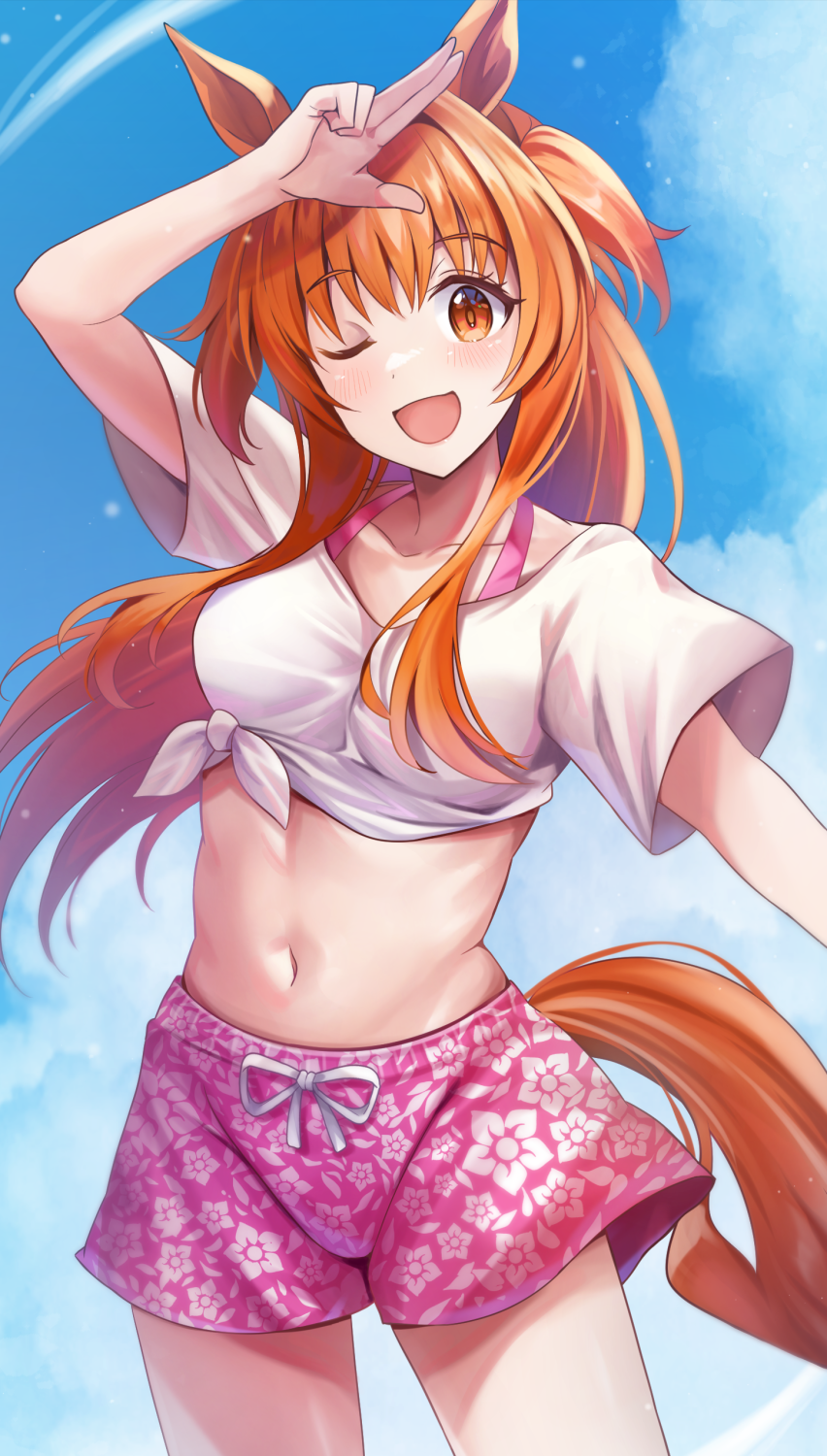 Mayano Top Gun (Umamusume) Rule 34 Image