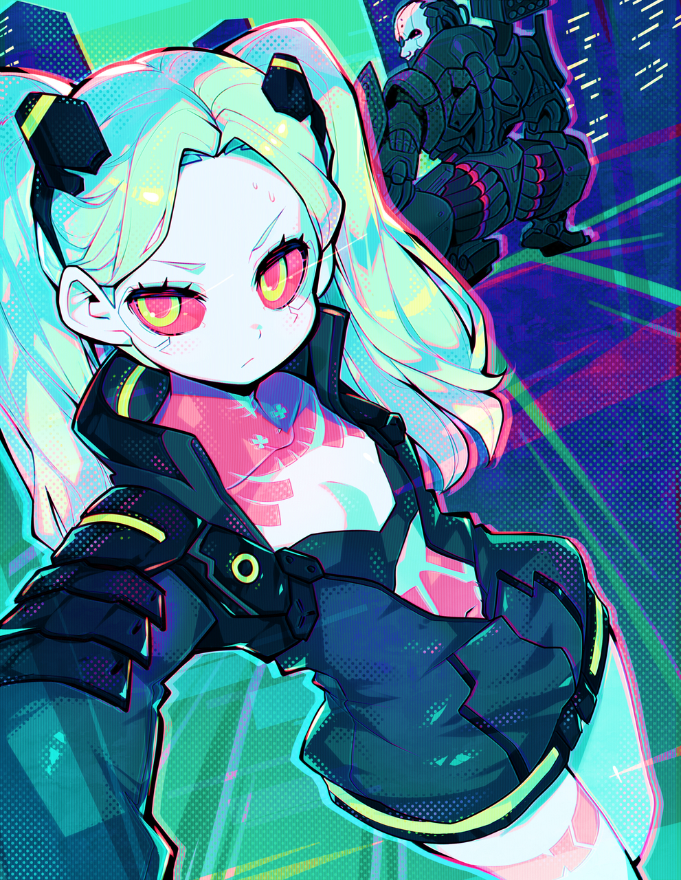 Adam Smasher (Cyberpunk (Series)) Rule 34 Image