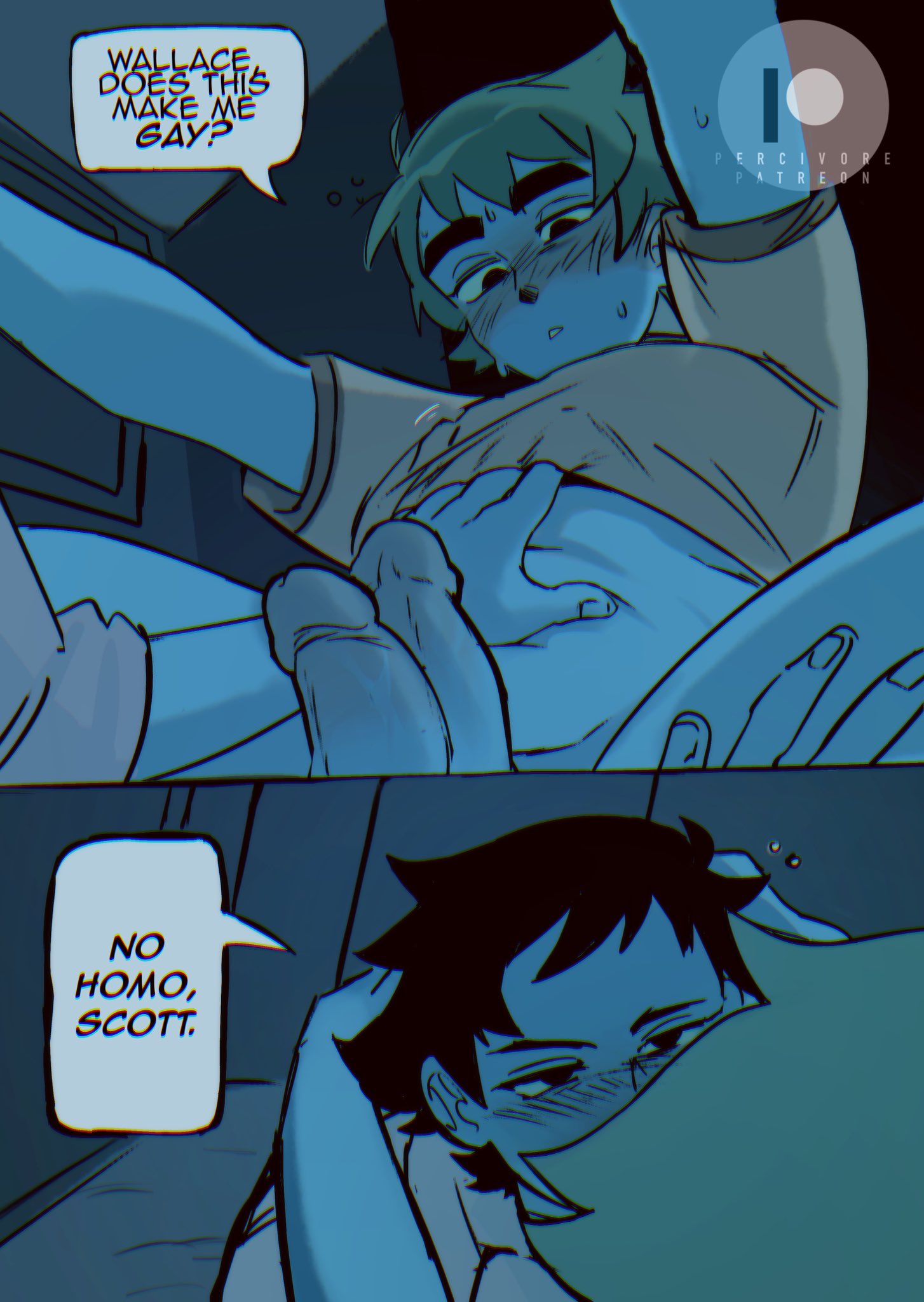 Scott W Pilgrim (Scott Pilgrim) Rule 34 Image