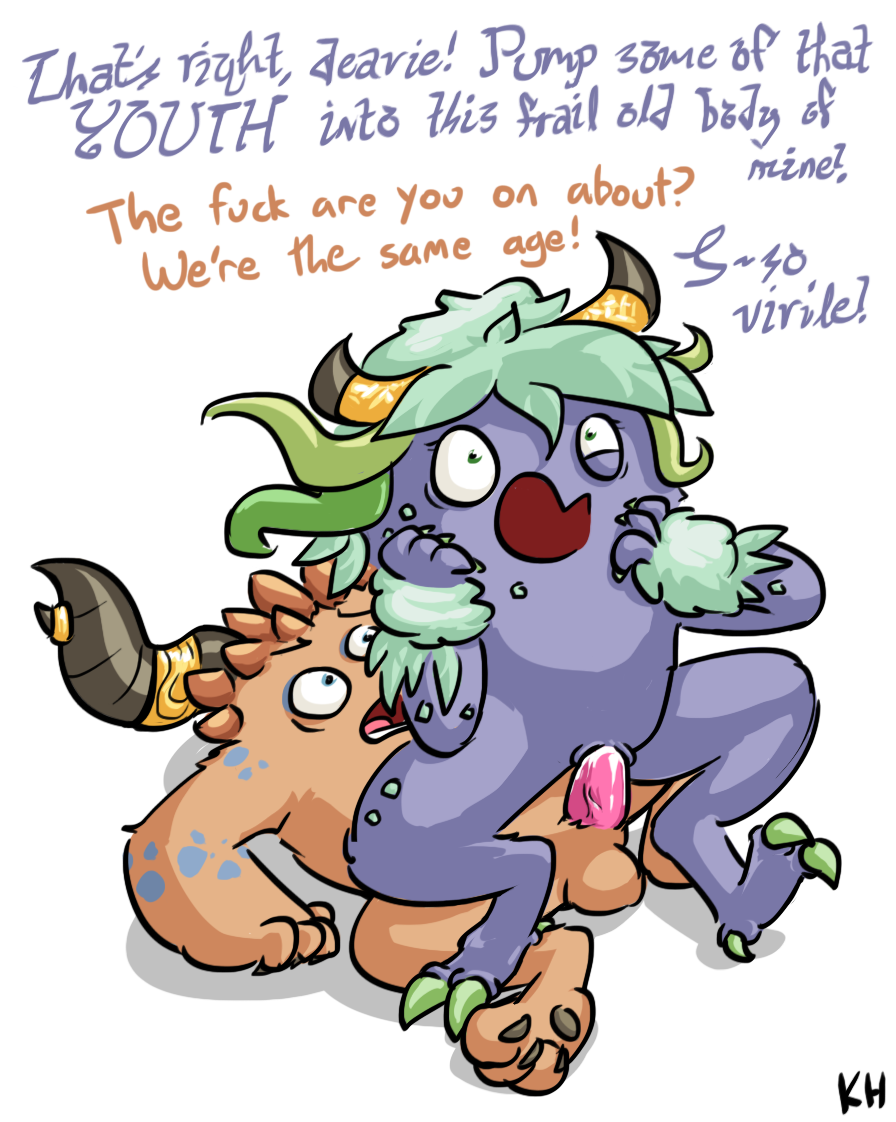Maggpi (Big Blue Bubble) Rule 34 Image
