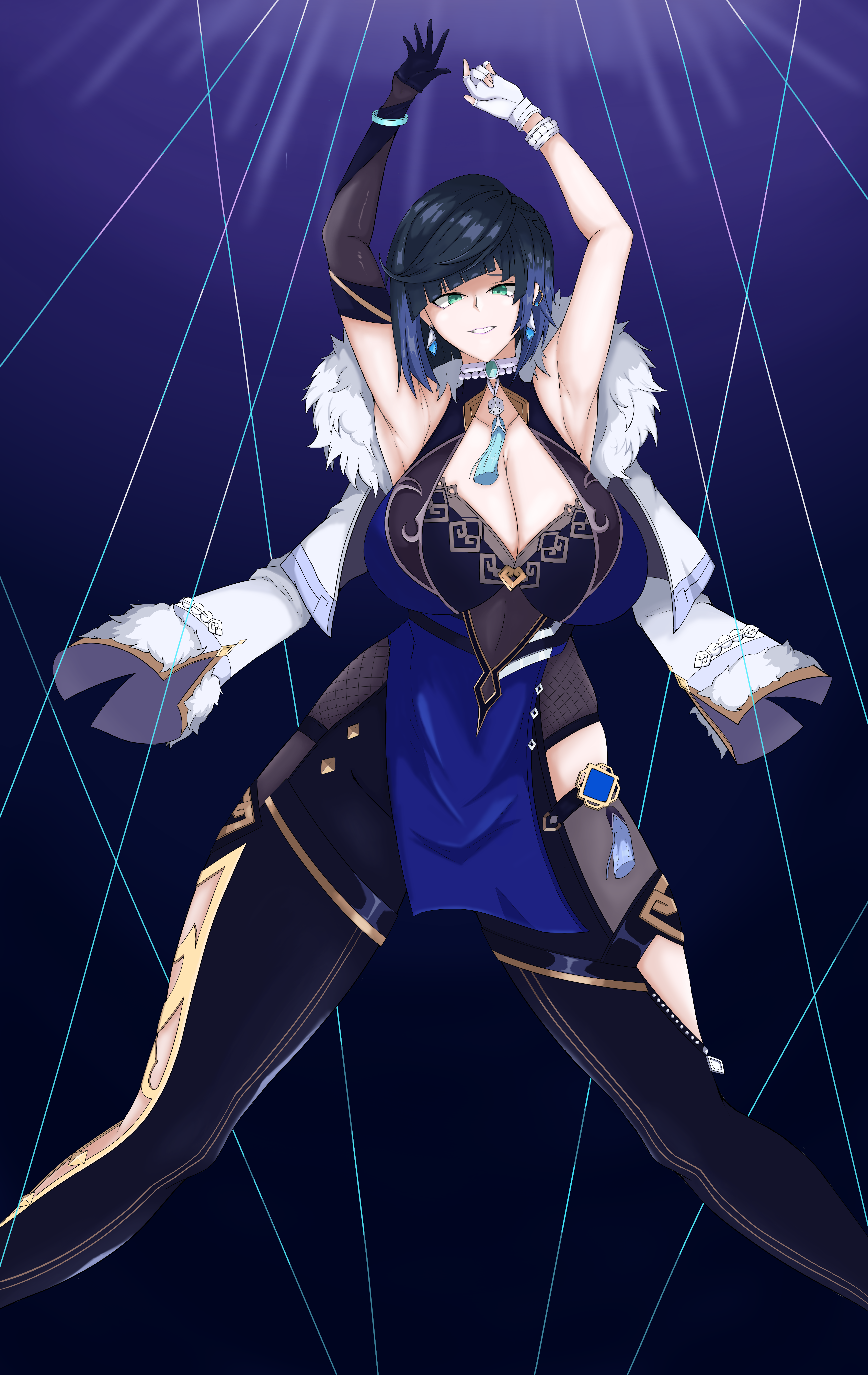 Yelan (Genshin Impact) Rule 34 Image