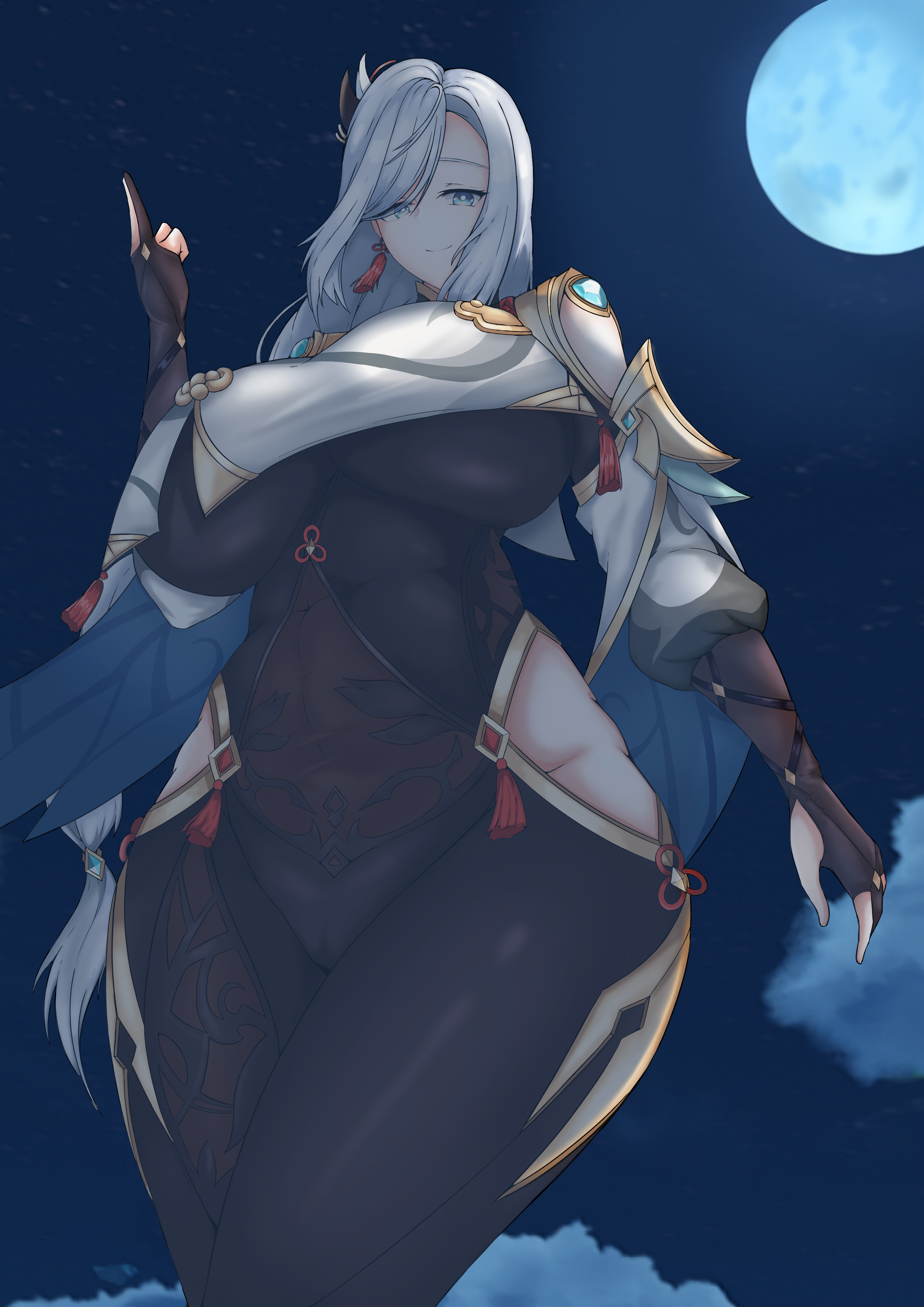Shenhe (Genshin Impact) Rule 34 Image