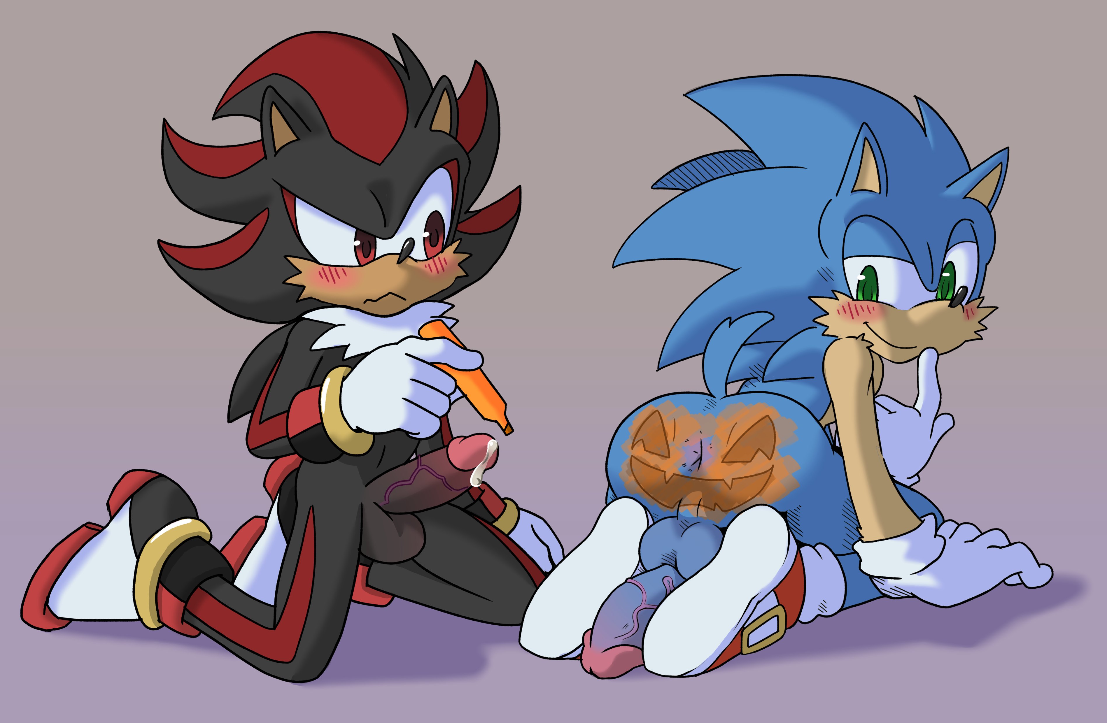 Shadow The Hedgehog (Halloween) Rule 34 Image
