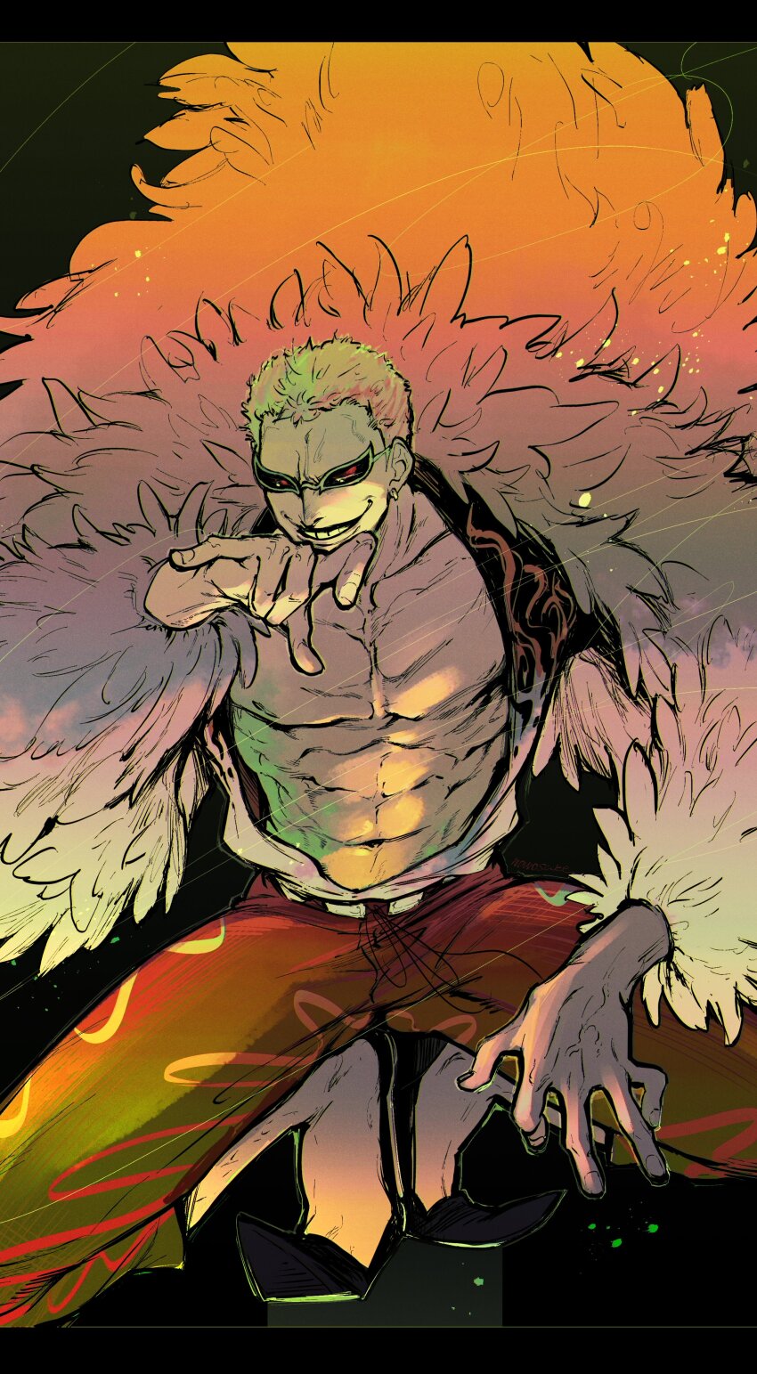 Donquixote Doflamingo (One Piece) Rule 34 Image