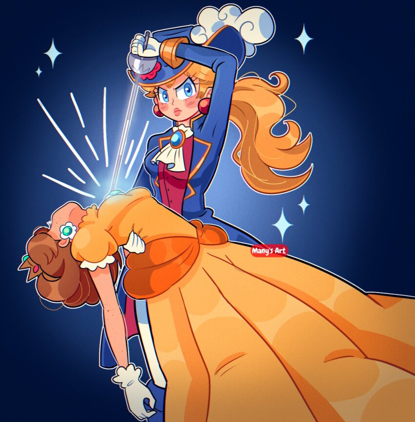 Princess Daisy (Mario (Series)) Rule 34 Image