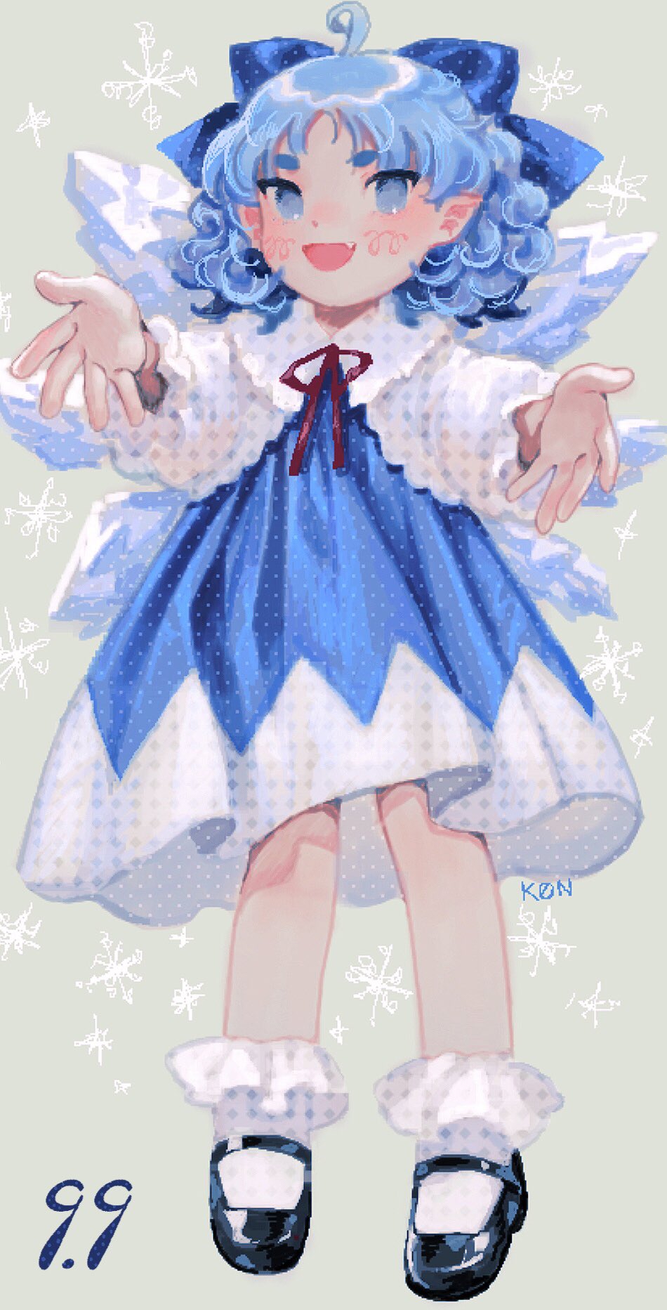 Cirno (Touhou) Rule 34 Image