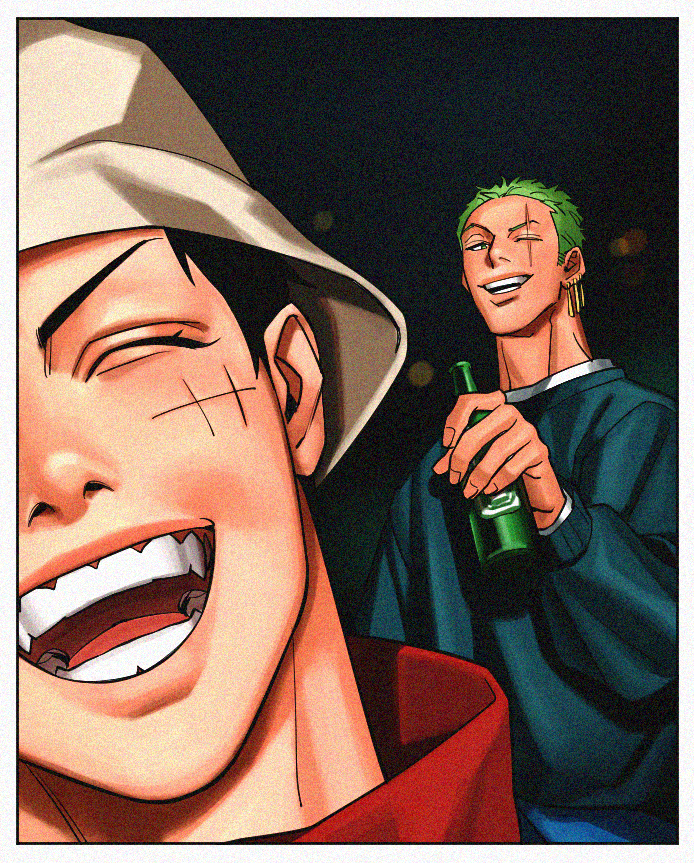 Roronoa Zoro (Monkey D. Luffy) Rule 34 Image