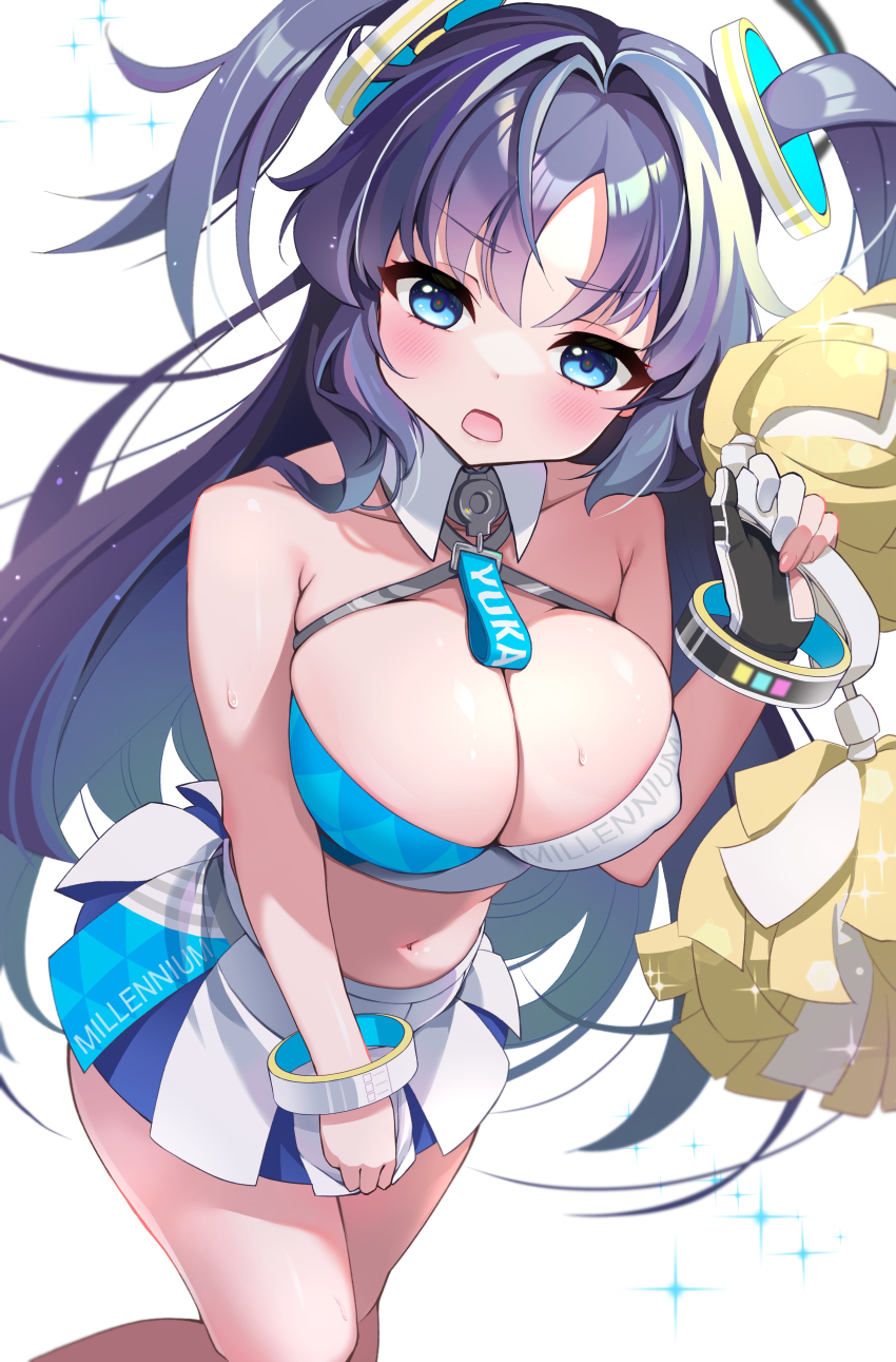 Millennium Cheerleader Outfit (Blue Archive) Rule 34 Image