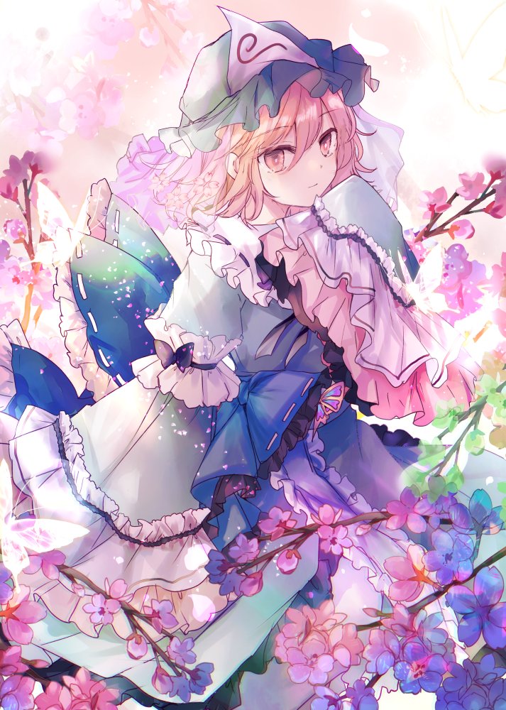 Saigyouji Yuyuko (Touhou) Rule 34 Image