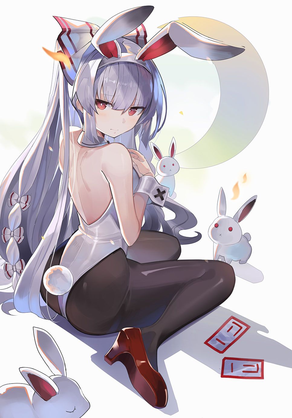 Fujiwara No Mokou (Touhou) Rule 34 Image