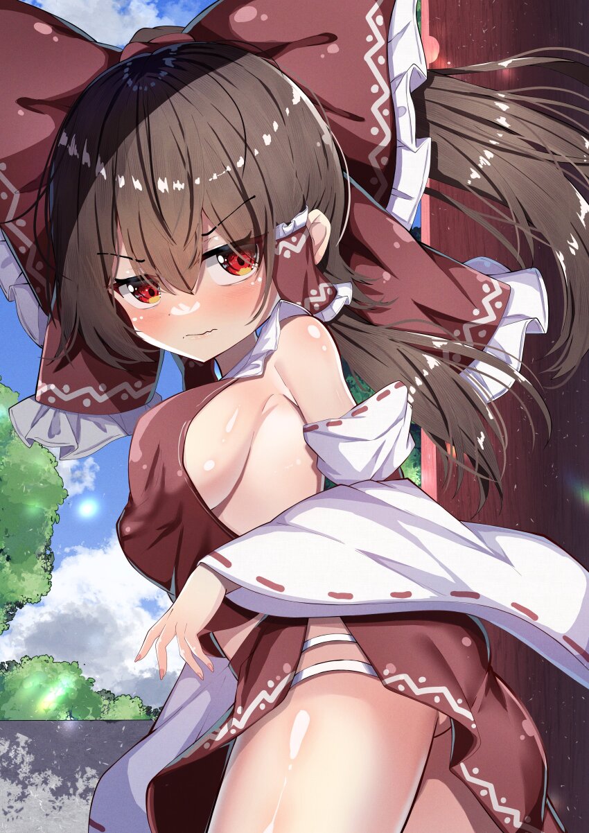 Hakurei Reimu (Touhou) Rule 34 Image