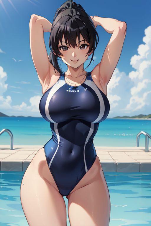 Kaminashi Nozomi (Keijo!!!!!!!!) Rule 34 Image