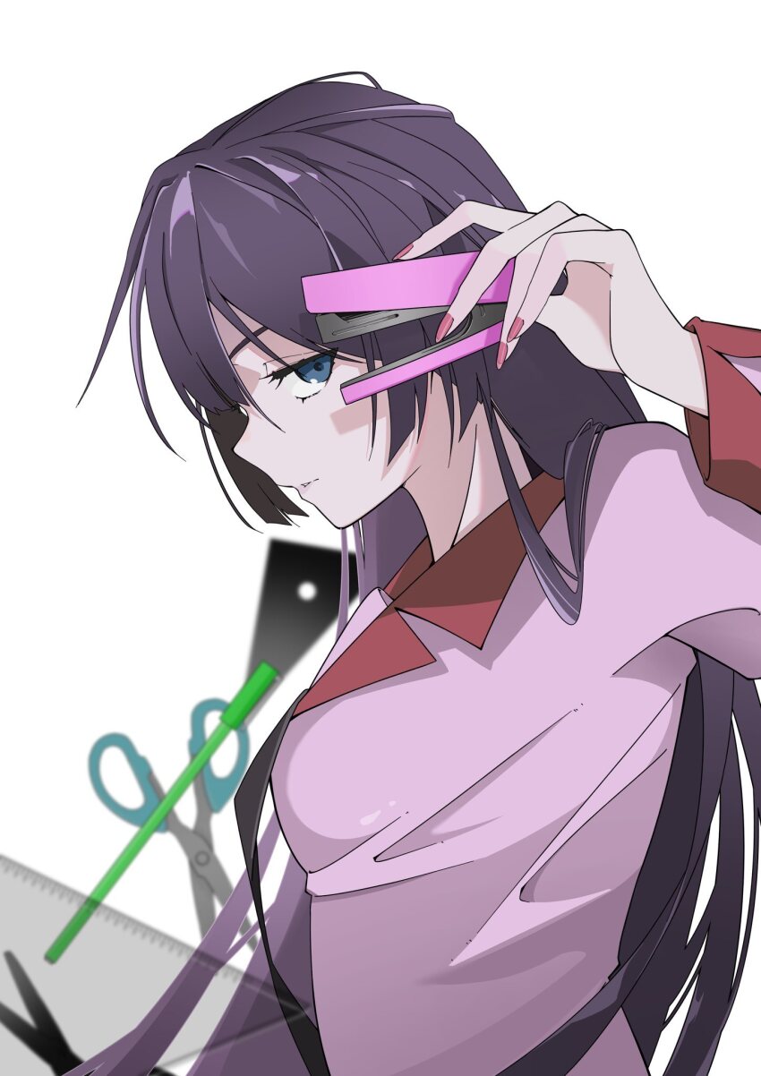 Senjougahara Hitagi (Bakemonogatari) Rule 34 Image