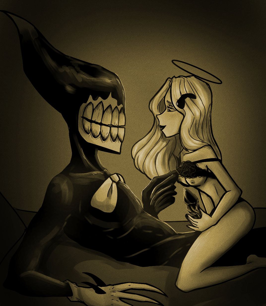 Bendy (Bendy And The Dark Revival) Rule 34 Image