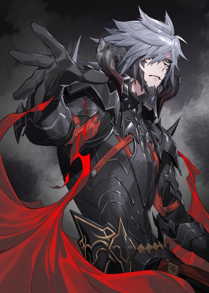 Au Ra (Dark Knight (Final Fantasy)) Rule 34 Image