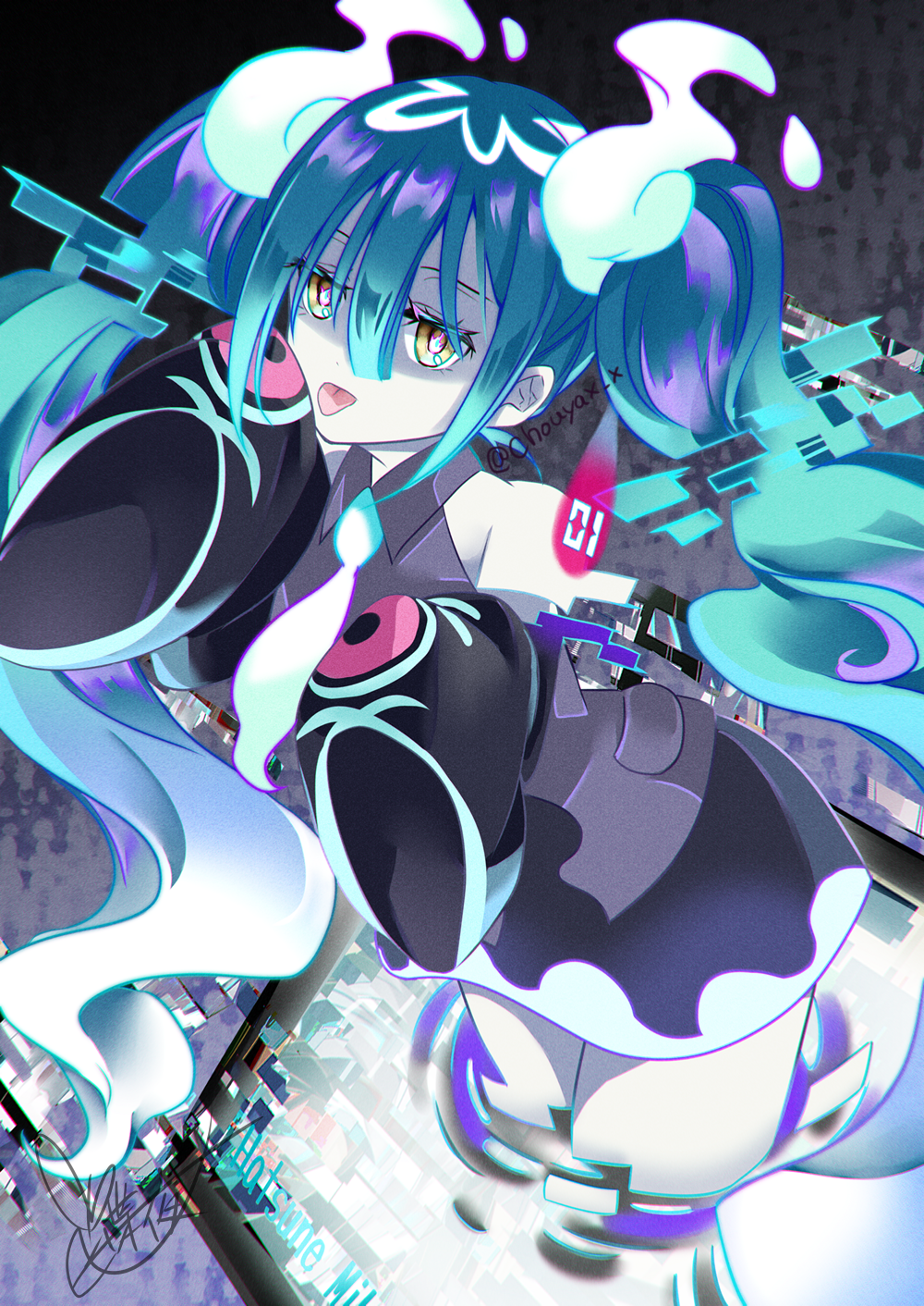 Ghost Miku (Project Voltage) Rule 34 Image