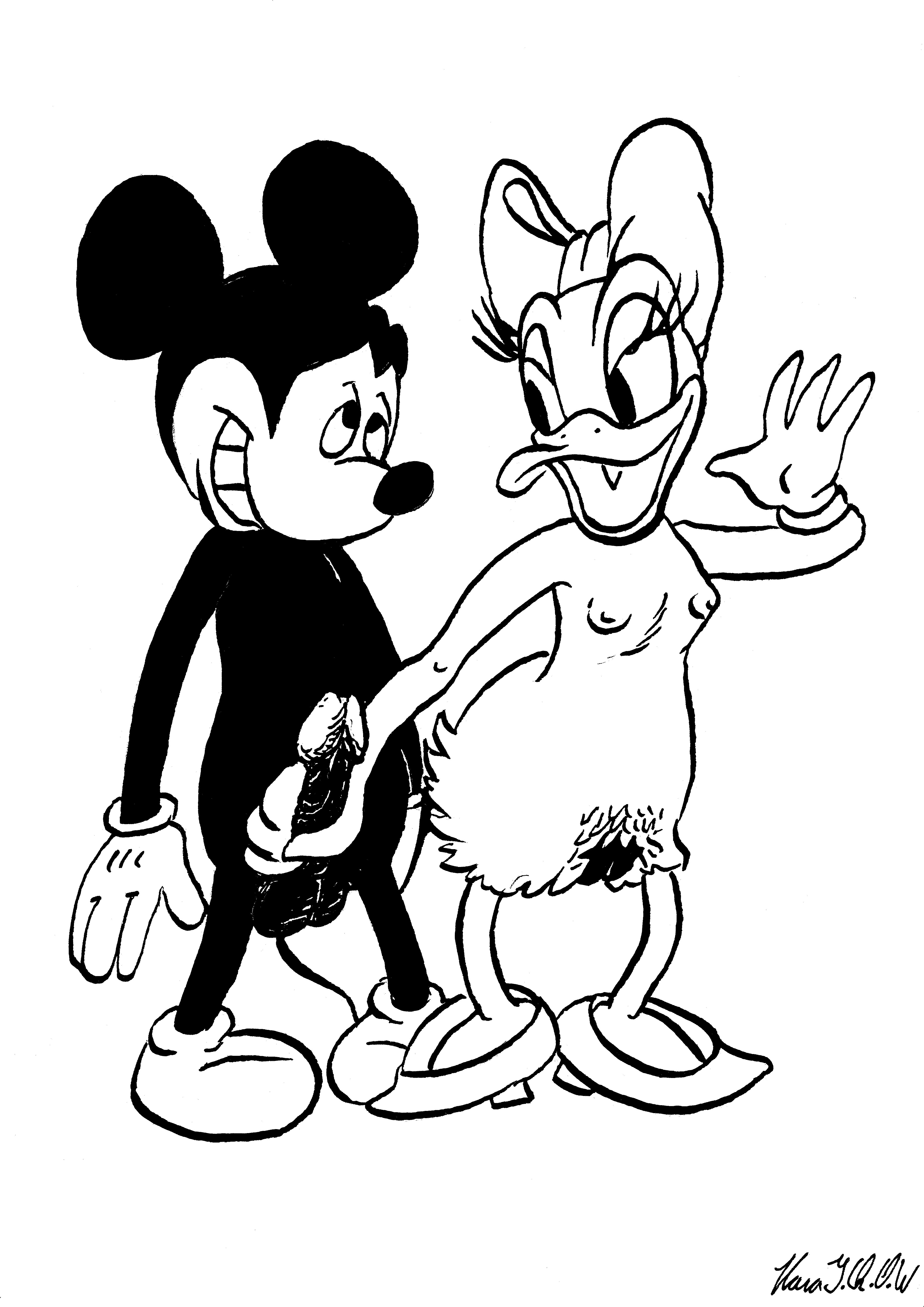 Daisy Duck (Disney) Rule 34 Image