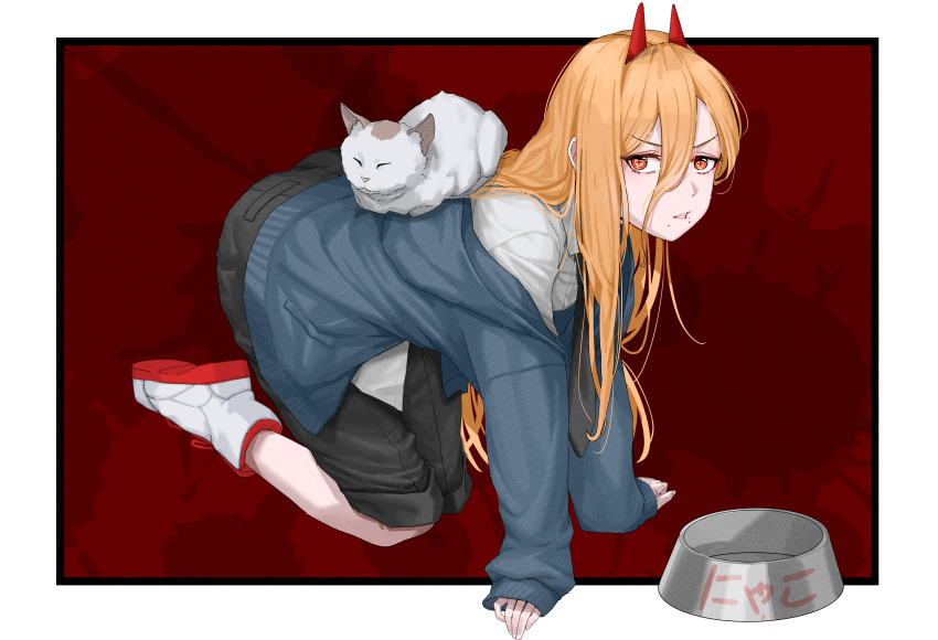 Meowy (Chainsaw Man) Rule 34 Image