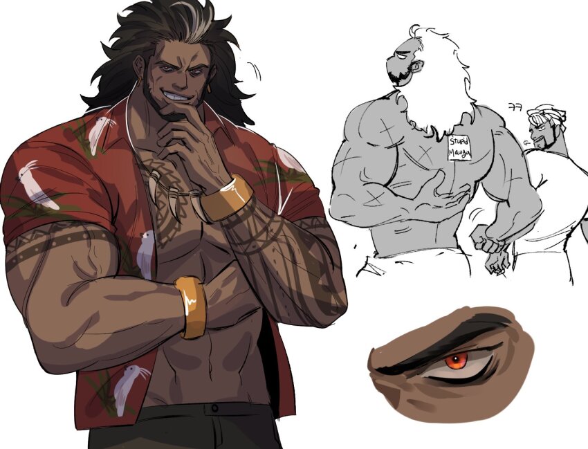 Mauga (Overwatch) Rule 34 Image