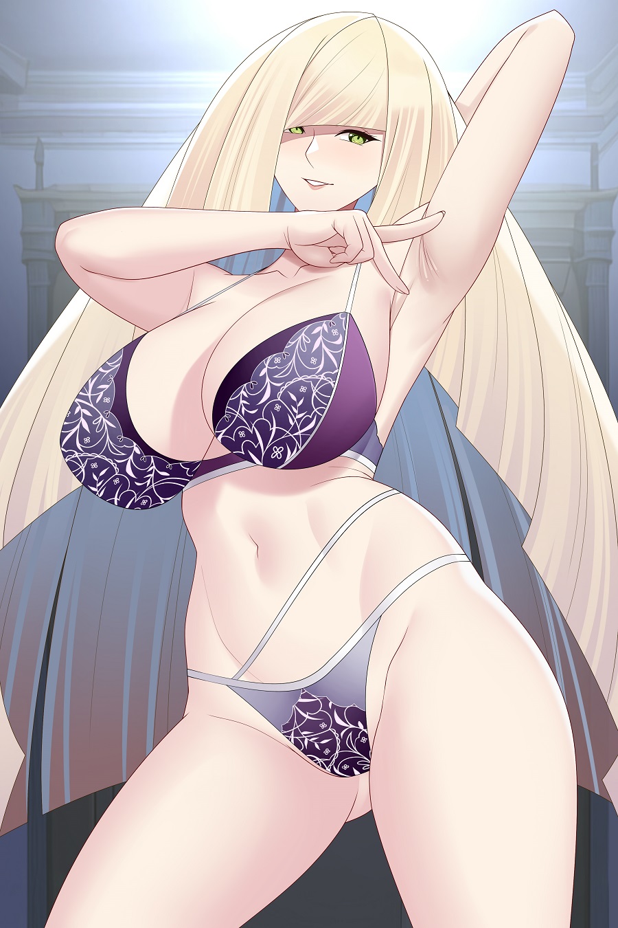 Lusamine (Pokemon) Rule 34 Image