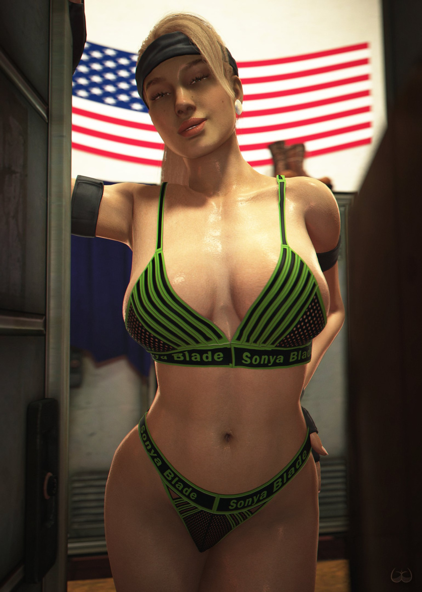 Sonya Blade (Mortal Kombat) Rule 34 Image