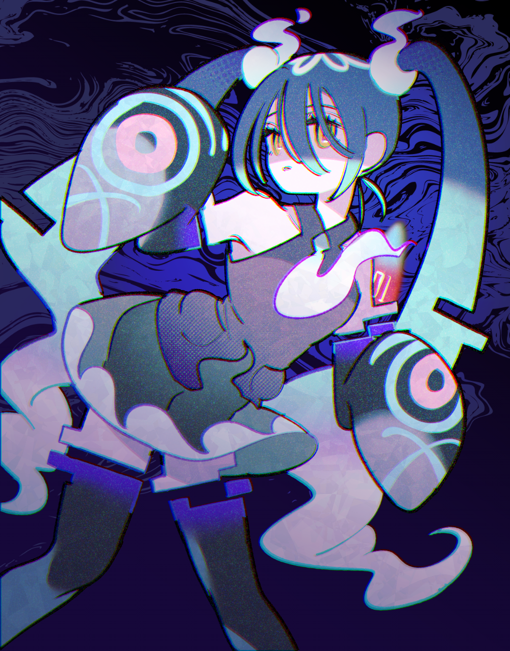 Ghost Miku (Project Voltage) Rule 34 Image