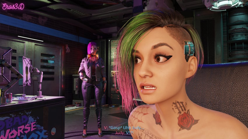 Judy Alvarez (Cyberpunk 2077) Rule 34 Image