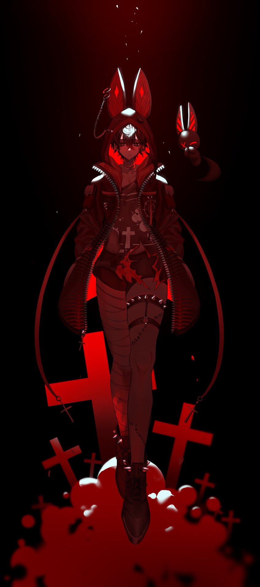 Kuro Kurenai (Vshojo) Rule 34 Image