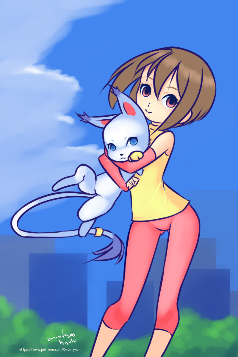Tailmon (Digimon) Rule 34 Image