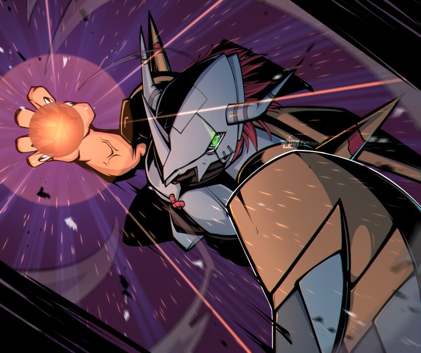 Wargreymon (Digimon) Rule 34 Image