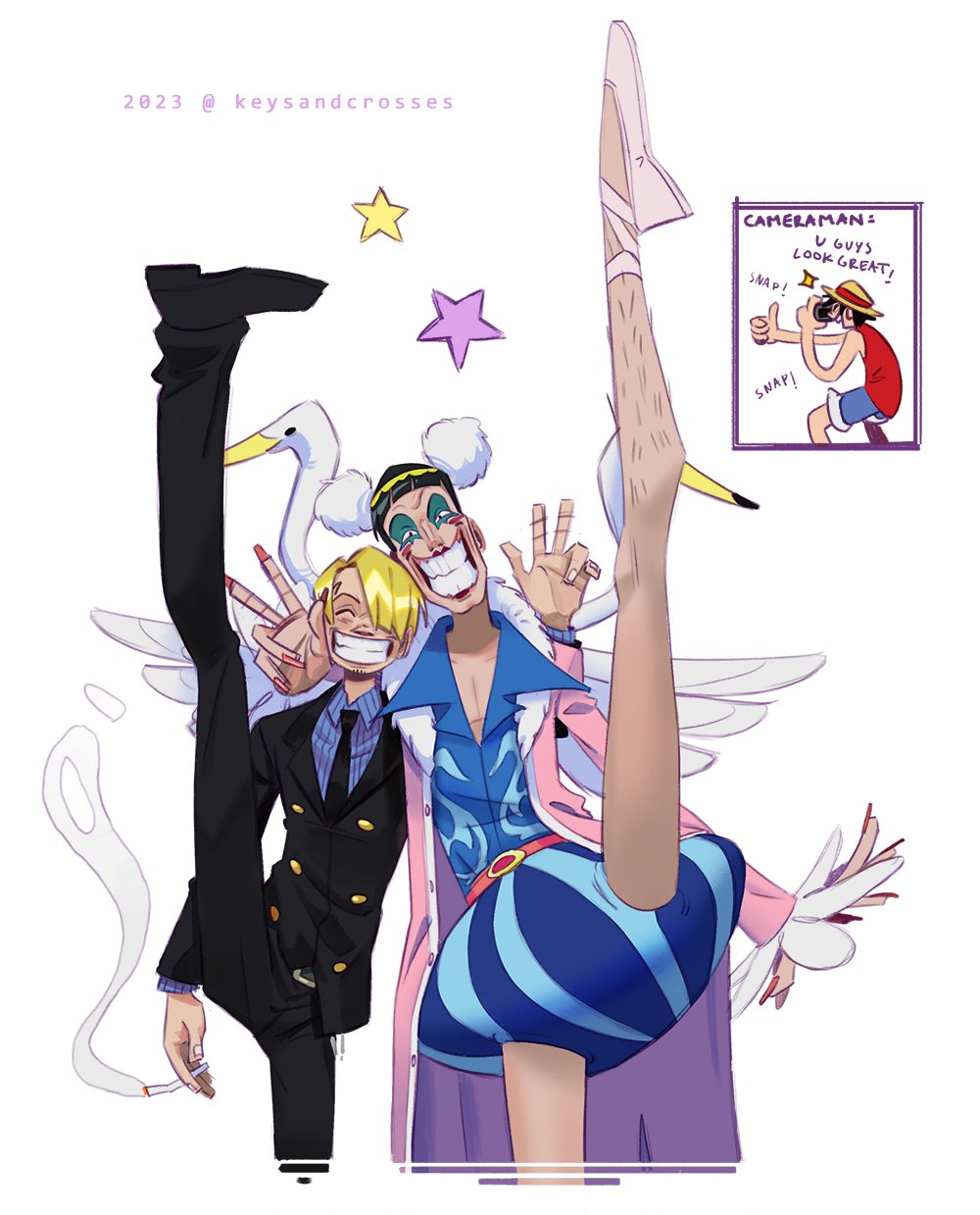 Bon Clay (Monkey D. Luffy) Rule 34 Image
