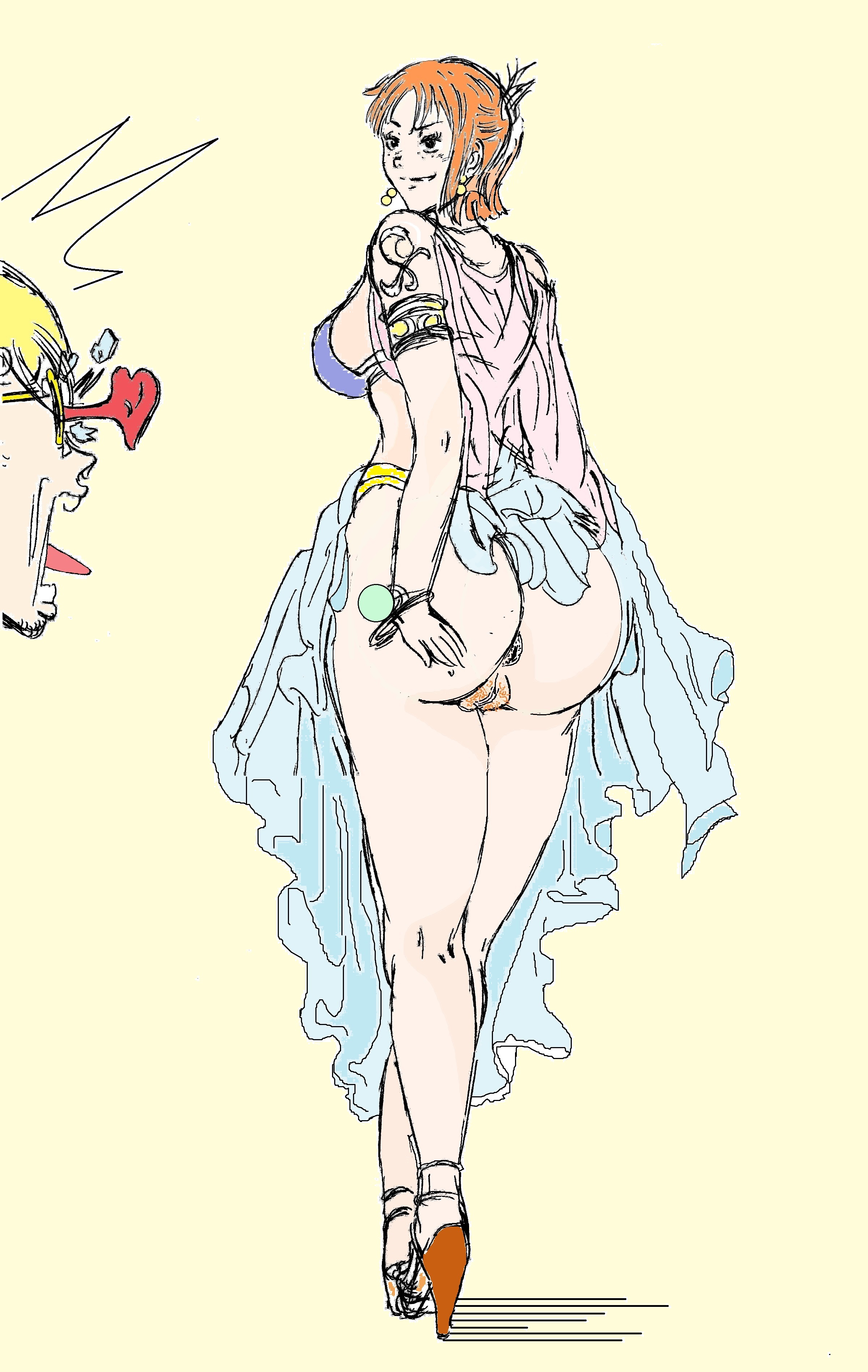 Nami (One Piece) Rule 34 Image