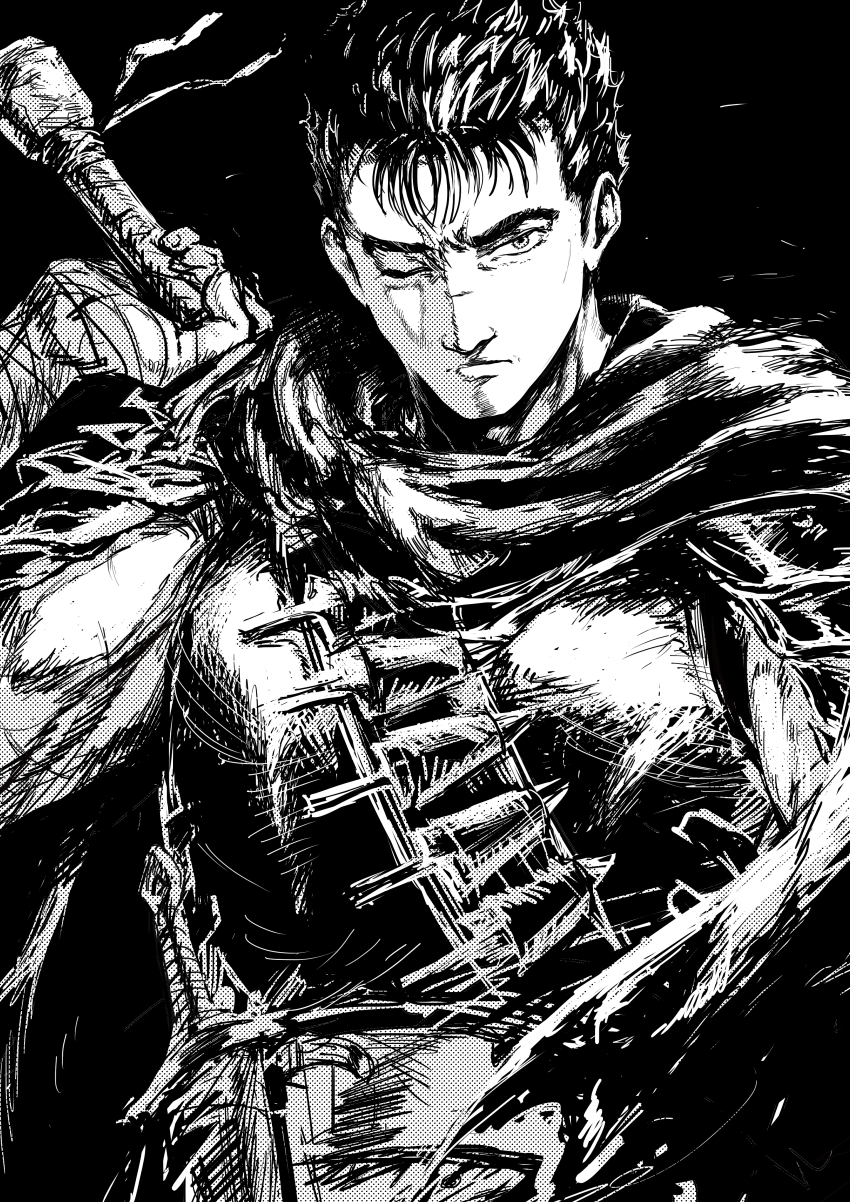 Guts (Berserk) Rule 34 Image