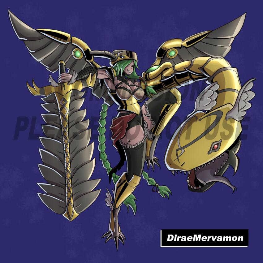 Mervamon (Digimon) Rule 34 Image
