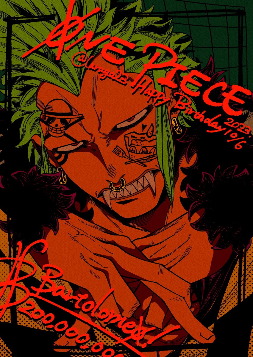 Bartolomeo (One Piece) Rule 34 Image