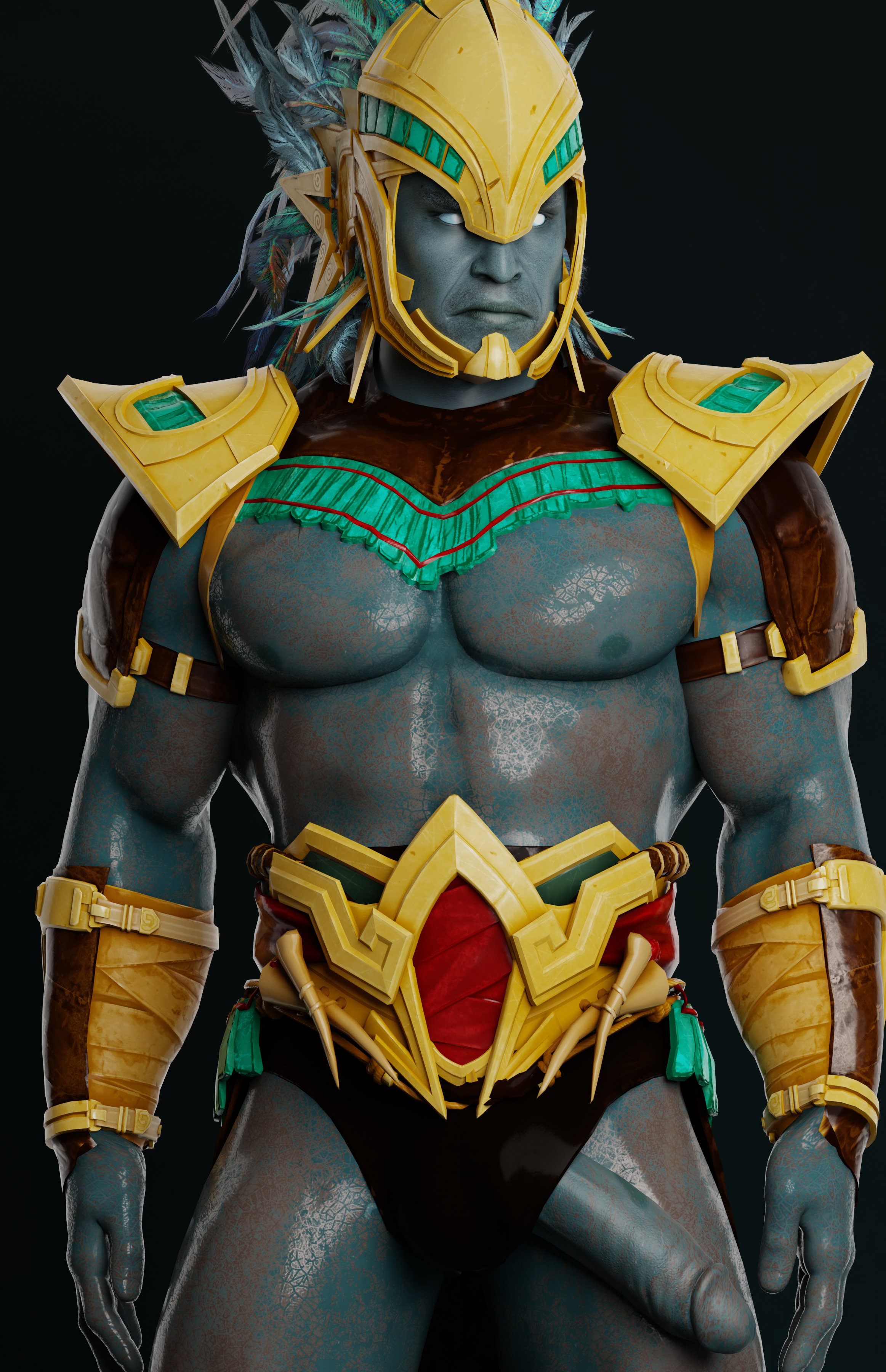 Kotal Kahn (Mortal Kombat) Rule 34 Image