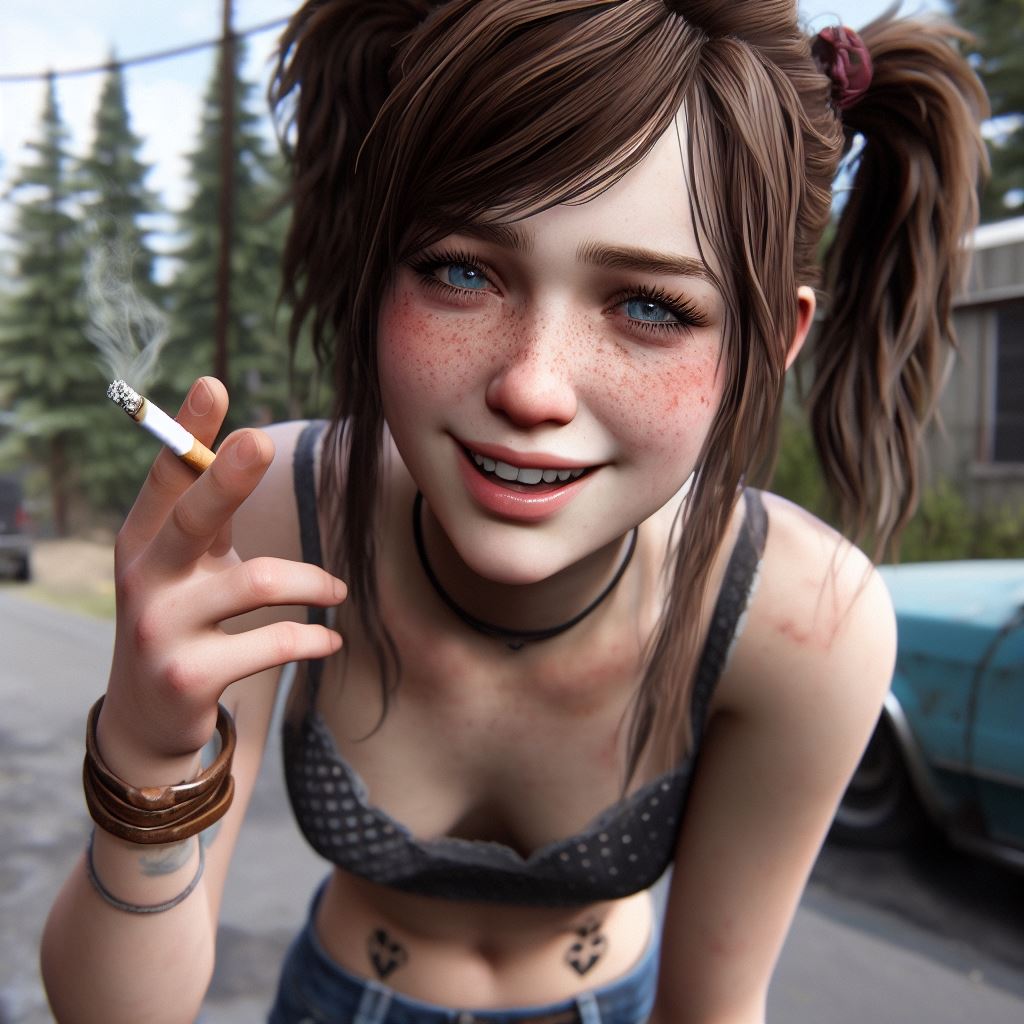 Ellie (The Last Of Us) Rule 34 Image