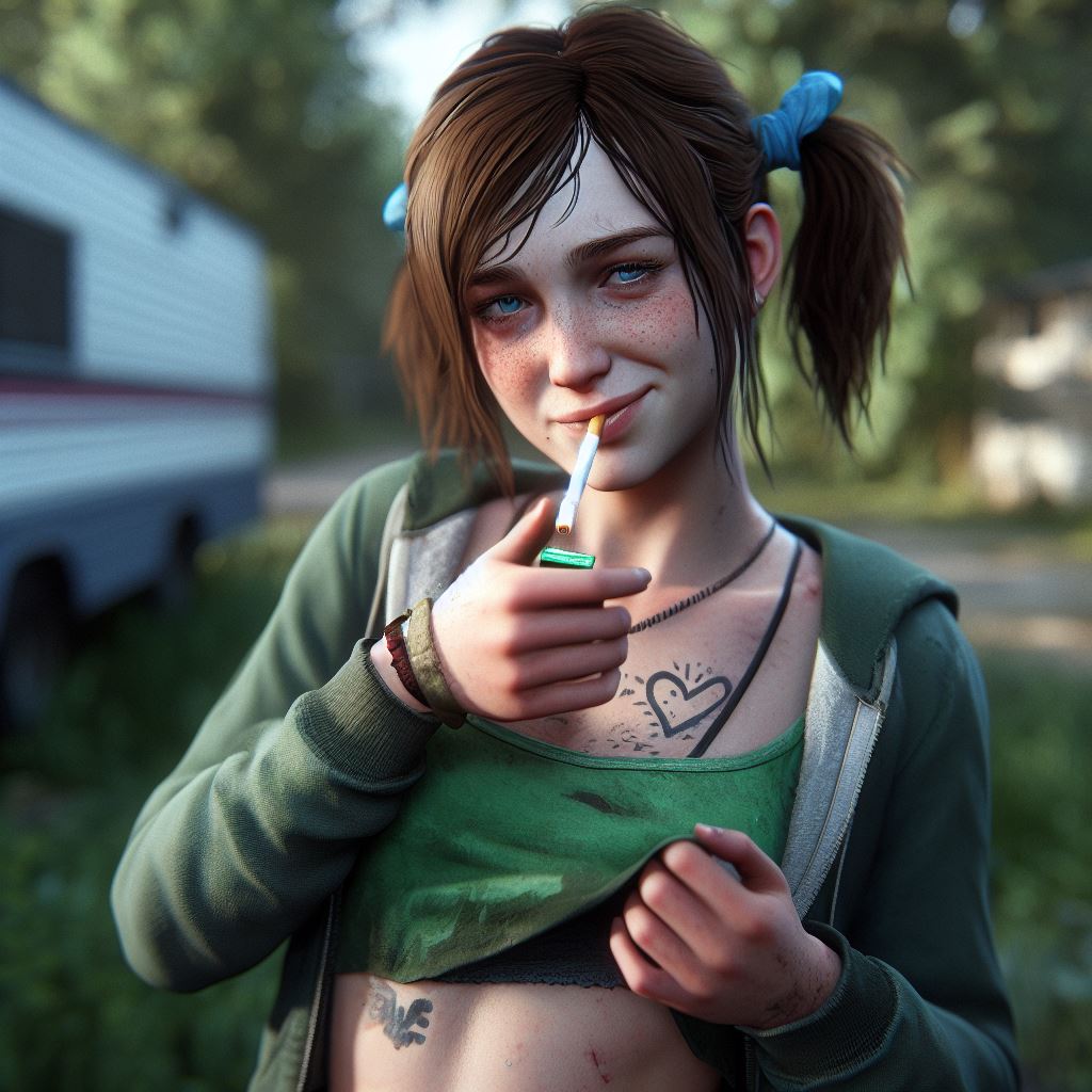 Ellie (The Last Of Us) Rule 34 Image