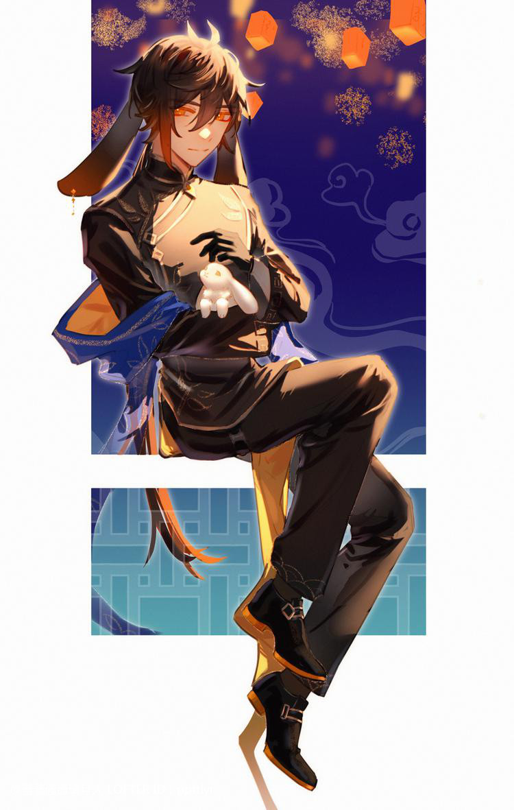Zhongli (Genshin Impact) Rule 34 Image