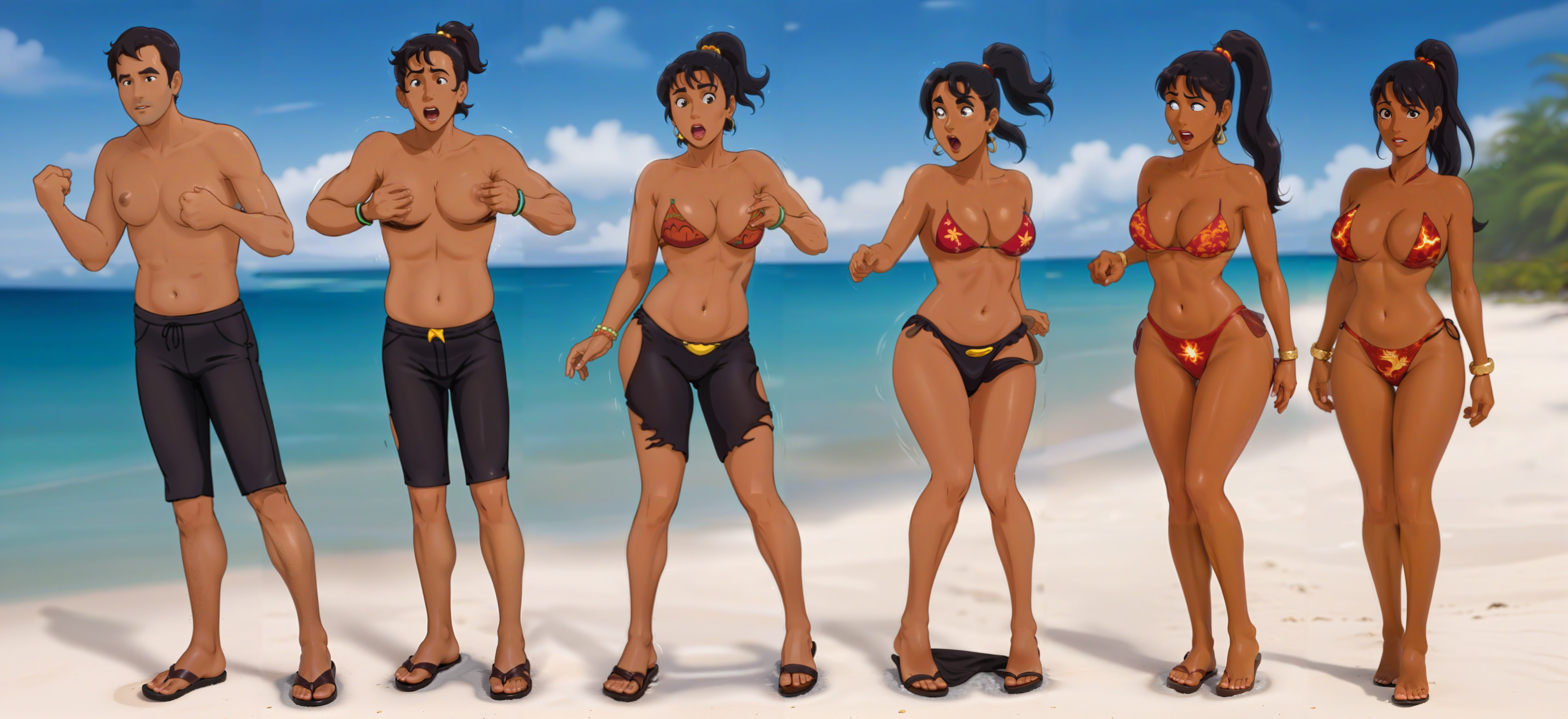 Genderswap (Mtf) Rule 34 Image