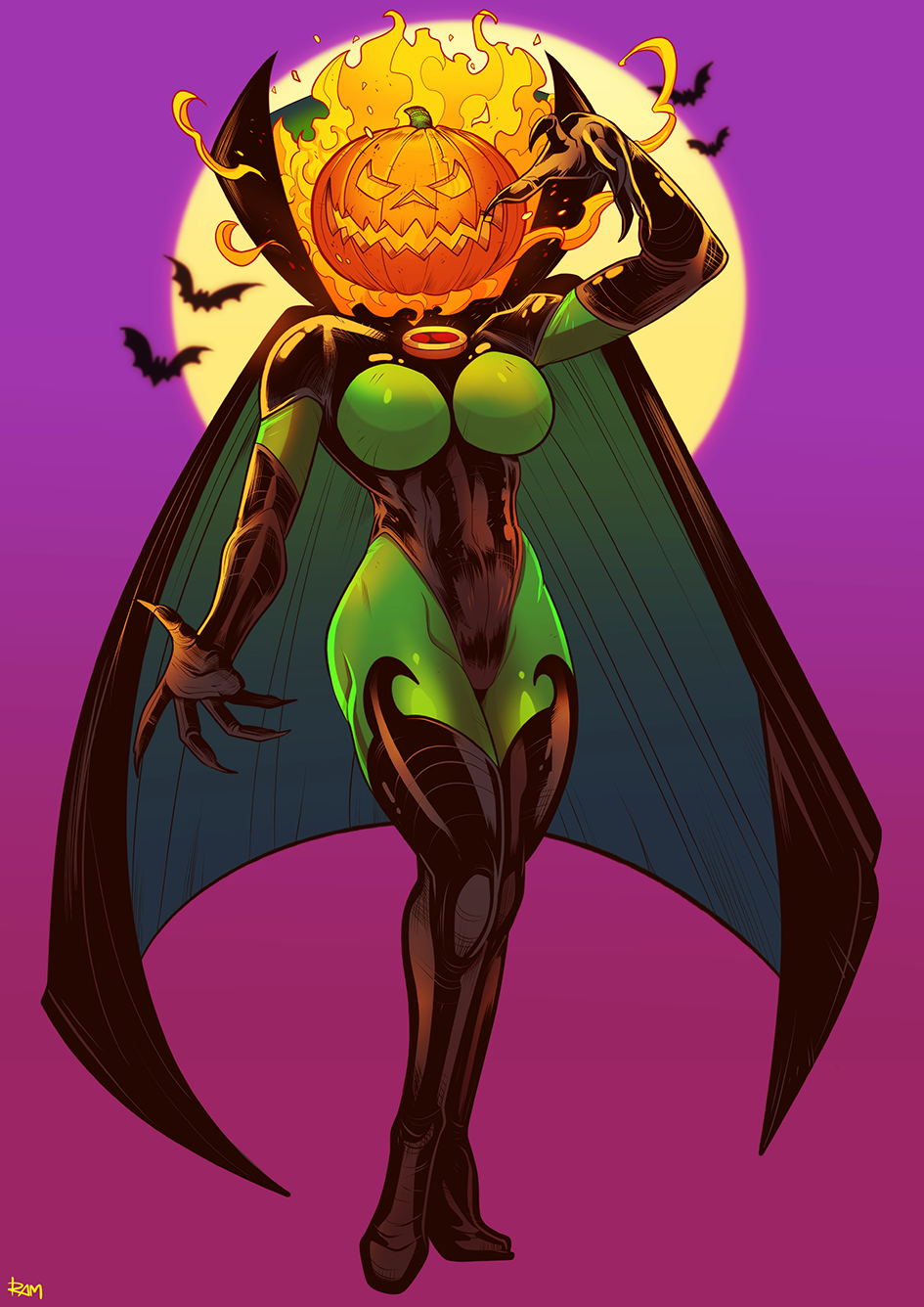 Original Character (Halloween) Rule 34 Image