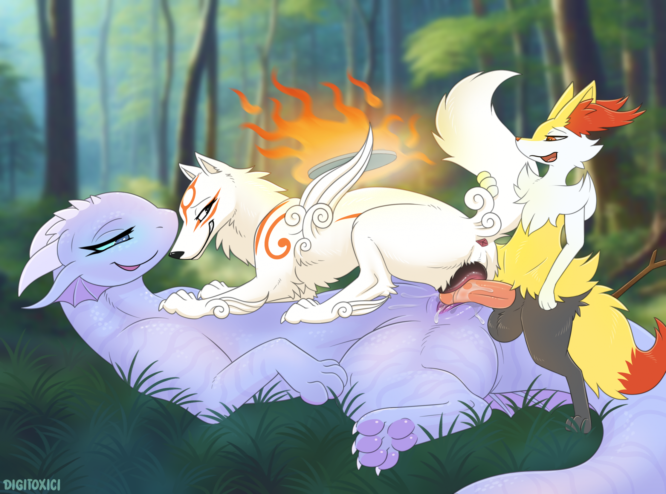 Amaterasu (Bad Dragon) Rule 34 Image