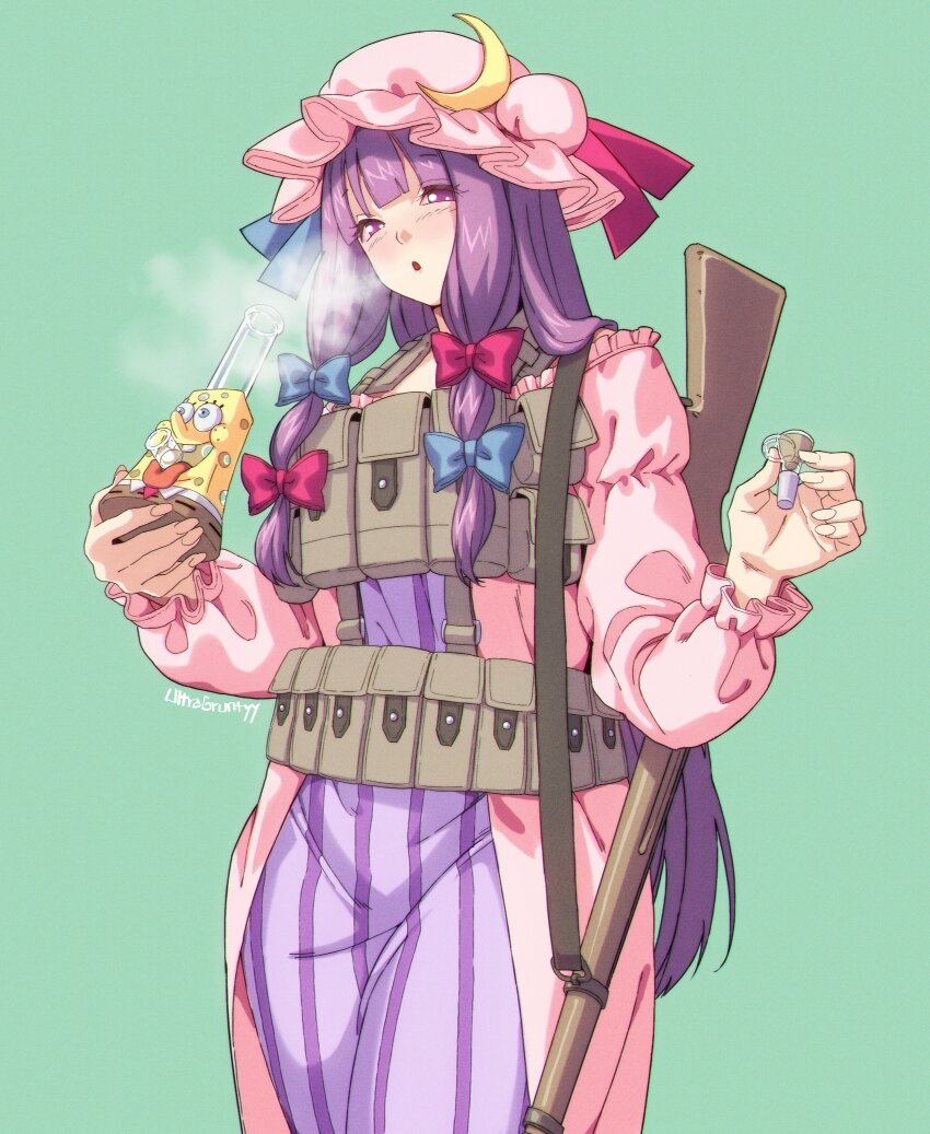 Patchouli Knowledge (Spongebob Squarepants (Series)) Rule 34 Image