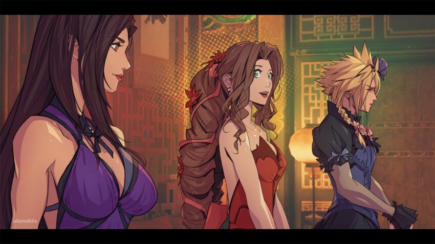 Aerith Gainsborough (Final Fantasy) Rule 34 Image