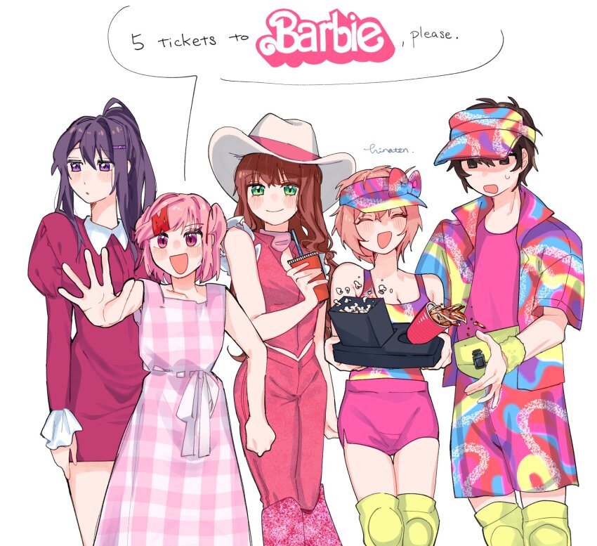 Monika (Doki Doki Literature Club) Rule 34 Image