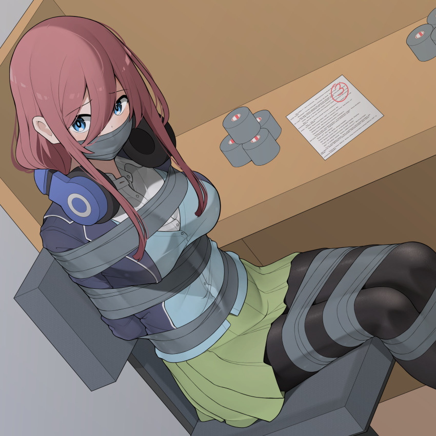 Nakano Miku (Go-Toubun No Hanayome) Rule 34 Image