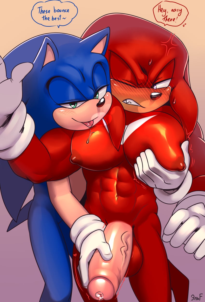 Knuckles The Echidna (Sega) Rule 34 Image